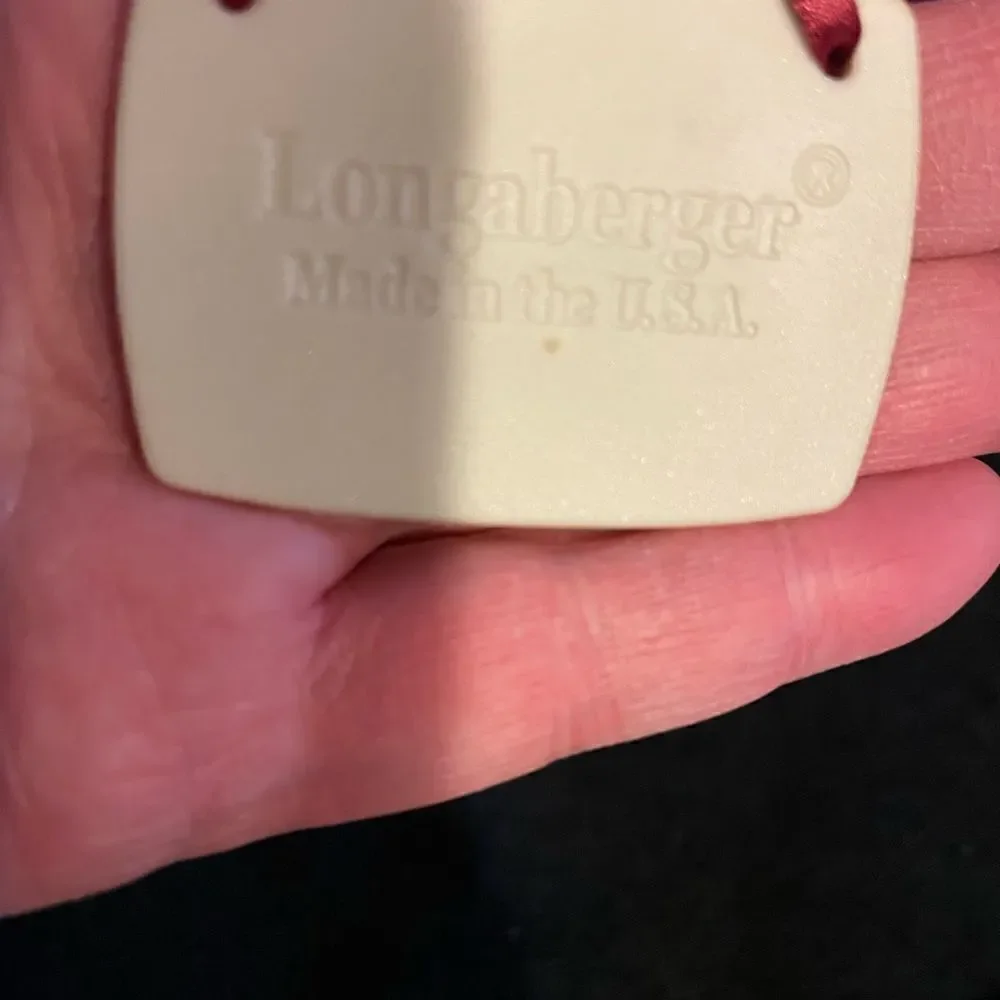 Longaberger Hanukkah Themed Porcelain Basket Emblems set of 2!